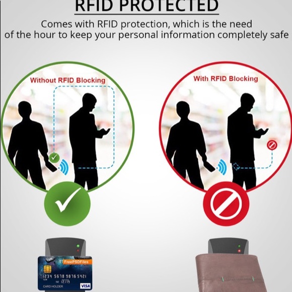 PASSAGE Brown Genuine Leather RFID Bi-fold Men's Wallet - Picture 4 of 10